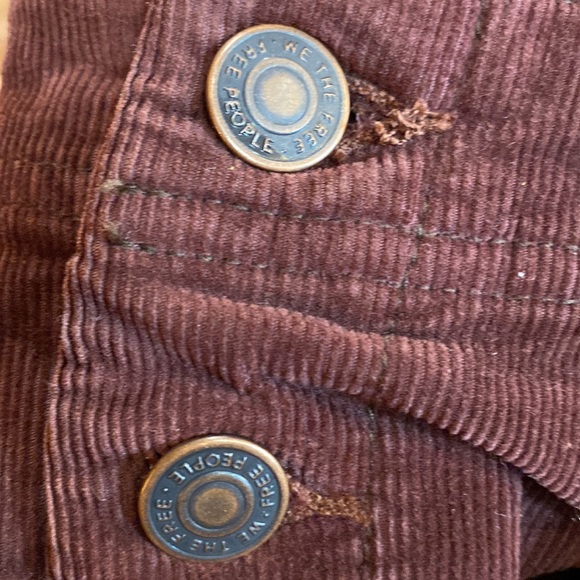 Free People corduroy bibs - Picture 3 of 9